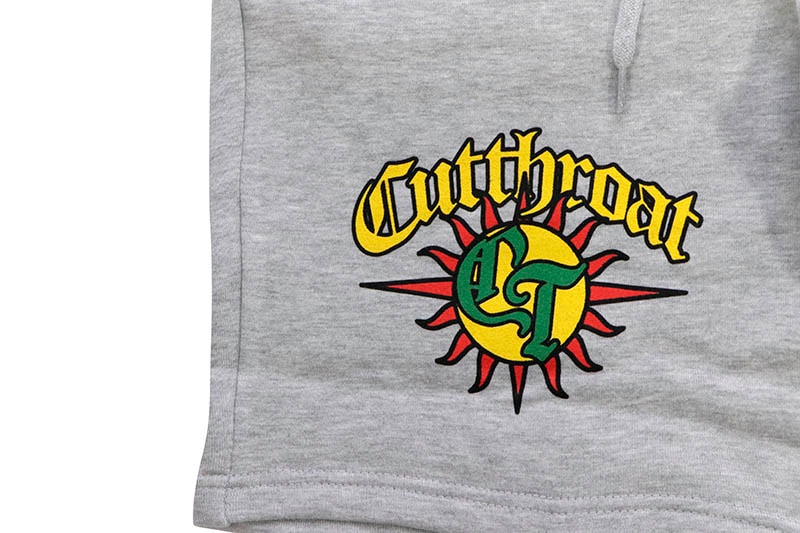 CUTTHROAT FLEECE SHORTS (GREY)