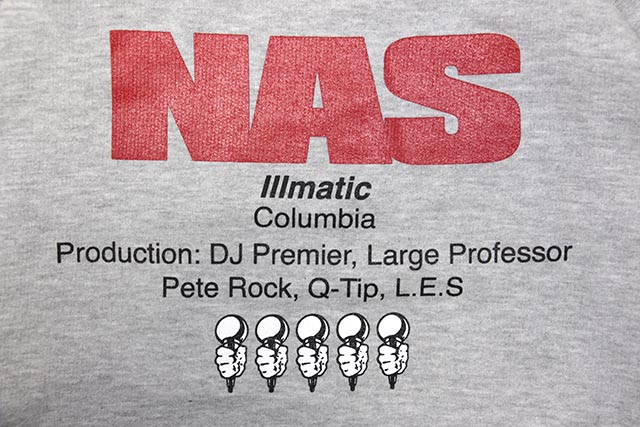 CLASSIC MATERIAL NY NAS ILLMATIC KID'S HOODY (GREY)