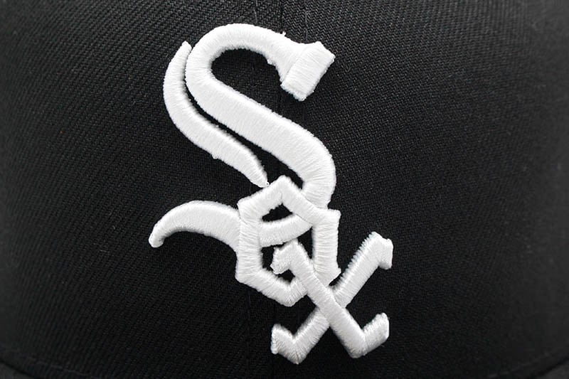 NEW ERA CHICAGO WHITE SOX 59FIFTY FITTED CAP (2005 WORLD SERIES SIDE PATCH/GREY UNDER VISOR/BLACK)