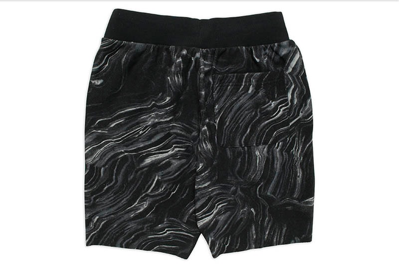 CHAMPION REVERSE WEAVE MARBLE PRINT CUT OFF SHORTS（89597P