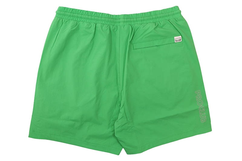 PRO CLUB PERFORMANCE STRETCH NYLON ACTIVE SHORT (KELLY GREEN) 13PC0504