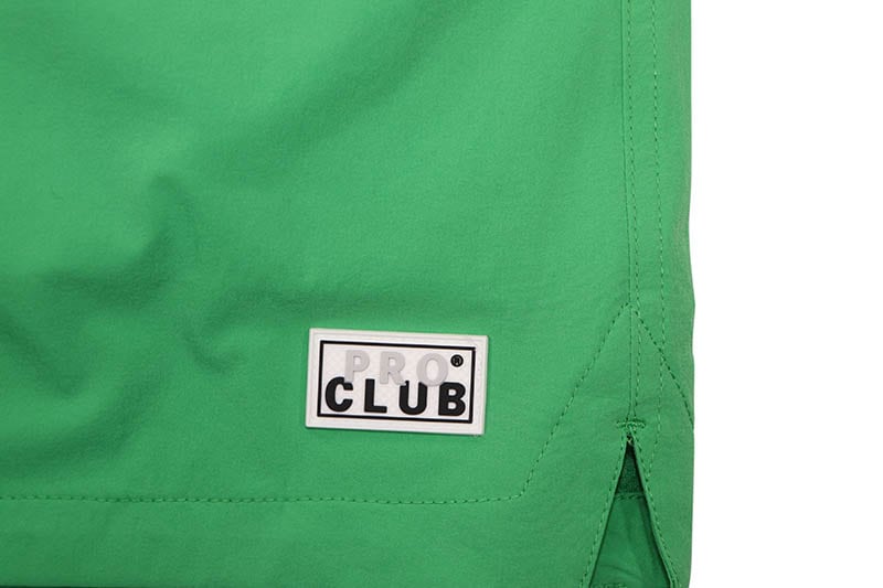 PRO CLUB PERFORMANCE STRETCH NYLON ACTIVE SHORT (KELLY GREEN) 13PC0504