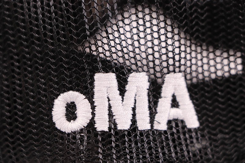 oMA STUDIOS LA TRUCKER HAT (BLACK)
