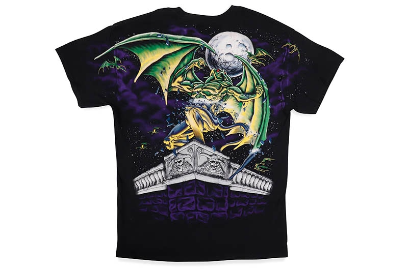 LIQUID BLUE GARGOYLE S/S T-SHIRT (BLACK)