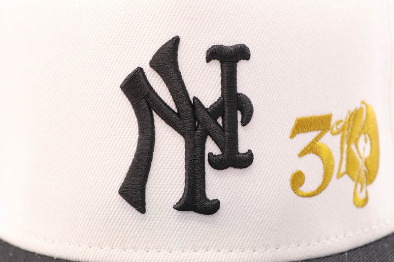 TWNTY TWO JAY-Z REASONABLE DOUBT 30TH ANNIVERSARY SNAPBACK CAP (WHITE)