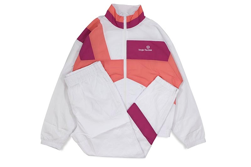 SERGIO TACCHINI MOSAIC TRACKSUIT (STF22M50342-106:WHITE MULTI