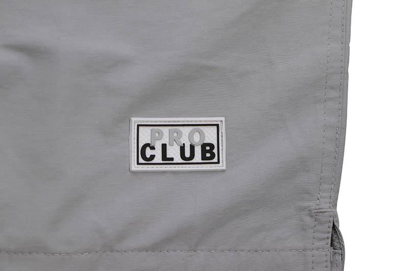 PRO CLUB COMFORT COTTON/NYLON SWIM SHORT (SILVER) 22PC0502