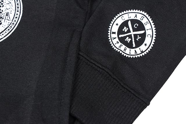 CLASSIC MATERIAL NY WHO'S THE BEST MC KID'S HOODY (BLACK)