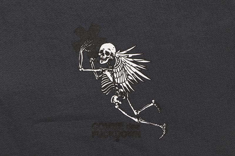 COMME DES FUCKDOWN HOODIE (CFABM01333:IRON) 762424017