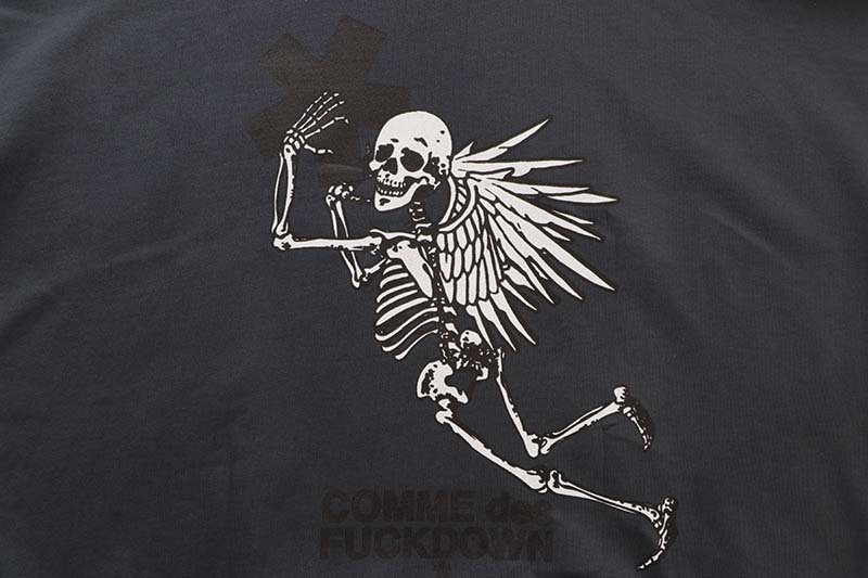 COMME DES FUCKDOWN HOODIE (CFABM01333:IRON) 762424017