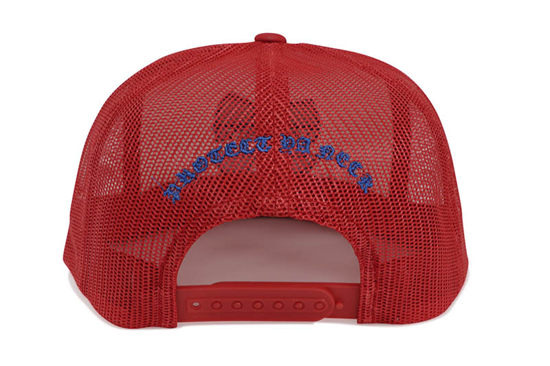 WU-TANG CLAN WU LOGO TRUCKER (RED)