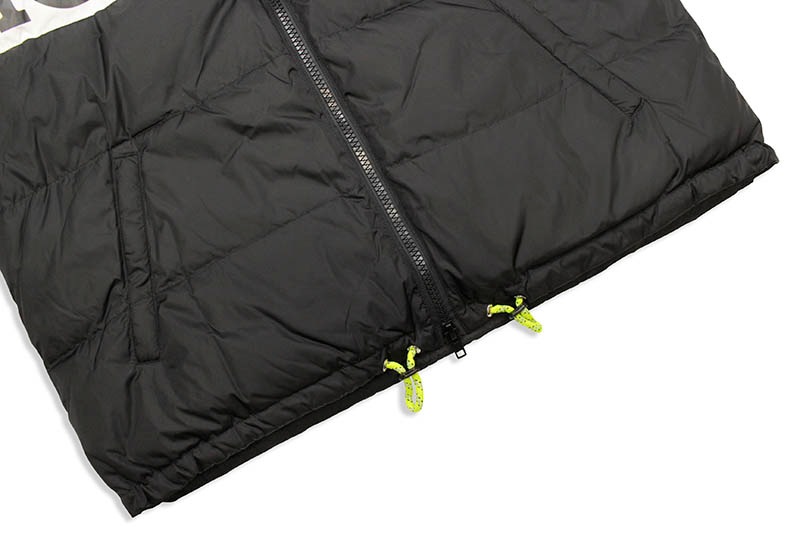 ICEBERG LOGO DOWN JACKET (BLACK)