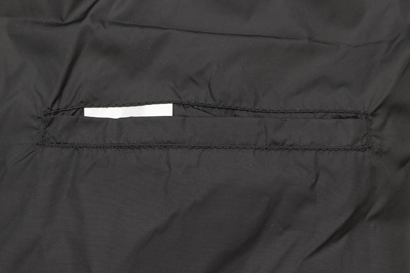 ICEBERG LOGO DOWN JACKET (BLACK)