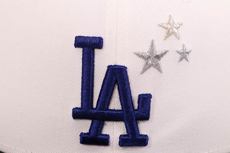 NEW ERA LOS ANGELES DODGERS 9FIFTY SNAPBACK CAP (SHOHEI OHTANI SIDE PATCH/GREY UNDER VISOR/WHITE BLACK)