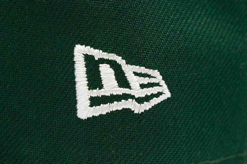 NEW ERA OAKLAND ATHLETICS 59FIFTY FITTED CAP (1989 WORLD SERIES SIDE PATCH/GREY UNDER VISOR/DARK GREEN)