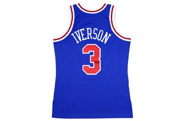 MITCHELL & NESS ALLEN IVERSON 96-97 AUTHENTIC JERSEY(PHILADELPHIA