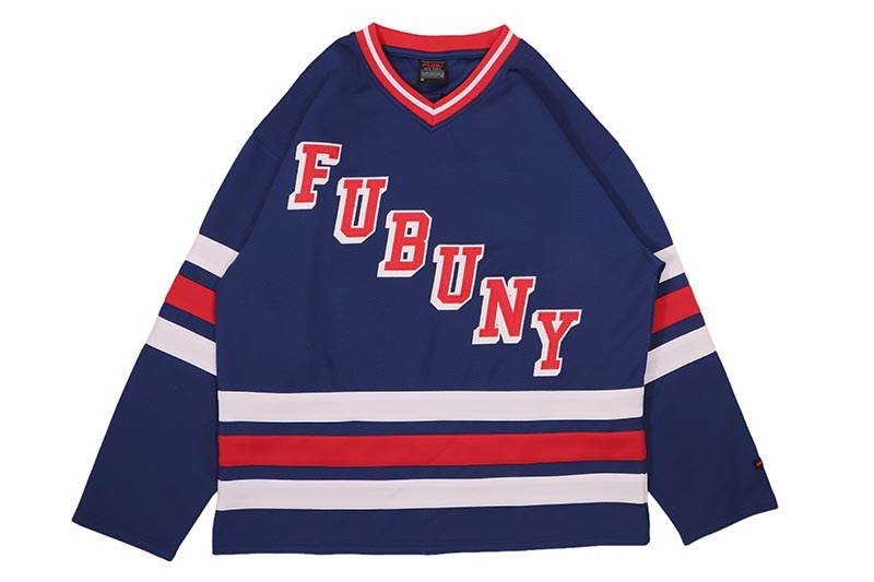 FUBU HOCKEY SHIRTS (FAM-61707:DARK BLUE)