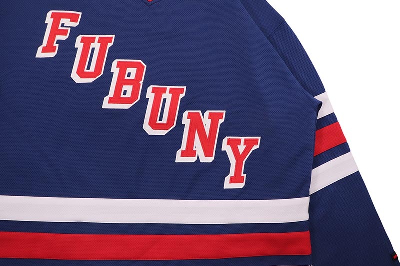 FUBU HOCKEY SHIRTS (FAM-61707:DARK BLUE)