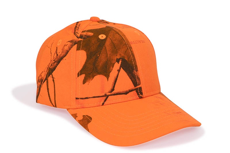 KATI SPORTCAP SPECIALTY LICENSED CAMO CAP (REALTREE  ALL PURPOSE BLAZE ORANGE) SN200