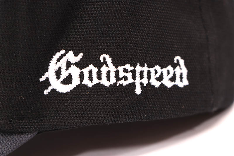 GODSPEED INSIGNIA HAT (BLACK/GREY) | Brand,G-L,GODSPEED NEW YORK