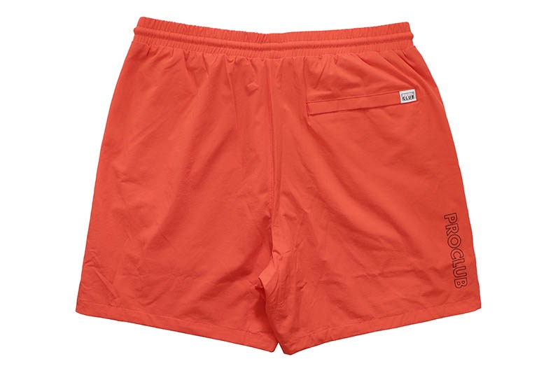 PRO CLUB PERFORMANCE STRETCH NYLON ACTIVE SHORT (CHERRY) 13PC0504