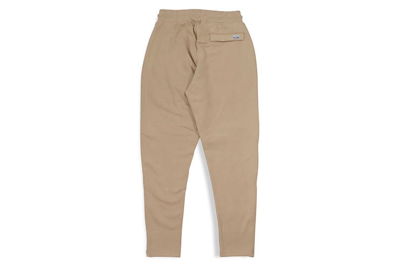 PRO CLUB HEAVYWEIGHT FRENCH TERRY ZIPPER BOTTOM SWEATPANT (KHAKI) 198