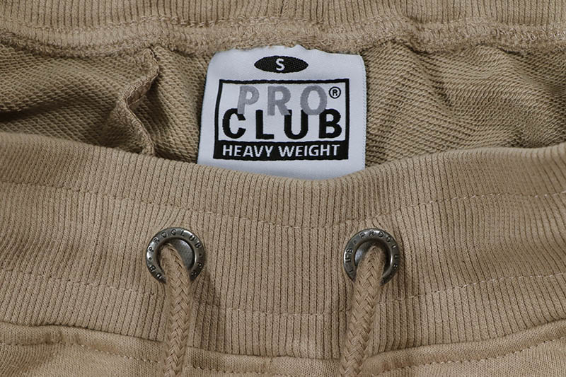 PRO CLUB HEAVYWEIGHT FRENCH TERRY ZIPPER BOTTOM SWEATPANT (KHAKI) 198