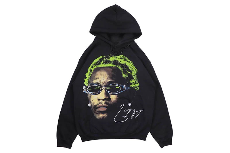 PORTRAITS YOUNG THUG HOODIE (BLACK)