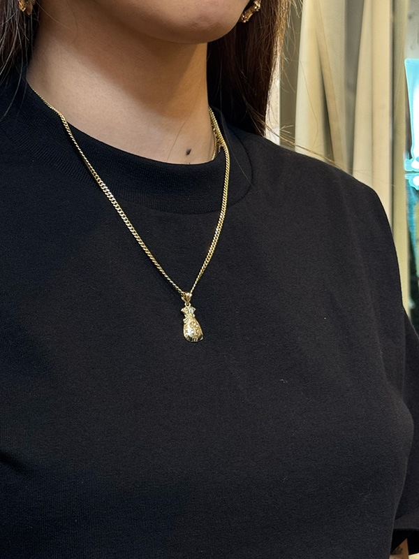 10K MONEY BAG CHARM