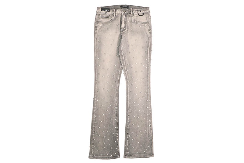 PUBLIK DENIM FLARE FIT JEAN (KD2577:GREY)