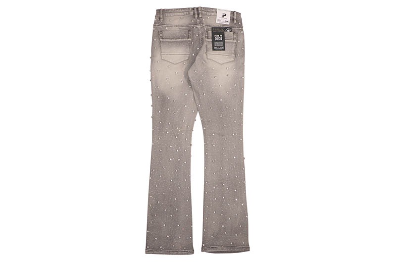 PUBLIK DENIM FLARE FIT JEAN (KD2577:GREY)