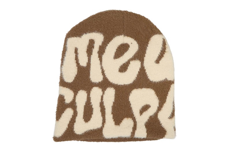 MEA CULPA FUR BEANIE (COFFEE)