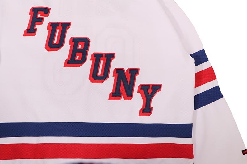 FUBU HOCKEY SHIRTS (FAM-61707:WHITE)