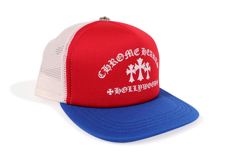 CHROME HEARTS KING TACO OCKER ARCH TRUCKER HAT