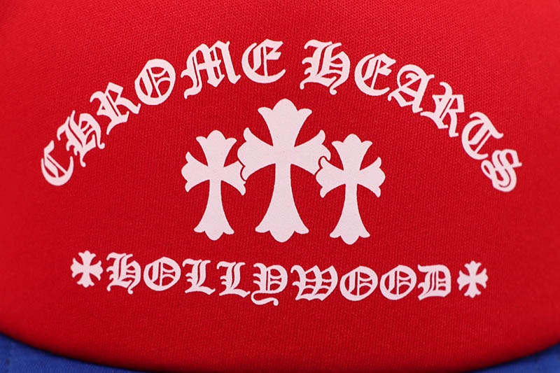 CHROME HEARTS KING TACO OCKER ARCH TRUCKER HAT