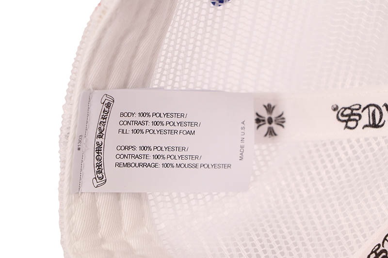 CHROME HEARTS KING TACO OCKER ARCH TRUCKER HAT