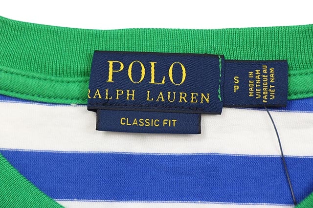 POLO RALPH LAUREN CLASSIC FIT POCKET TEE (710746756002:SAPPHIRE STAR MULTI)