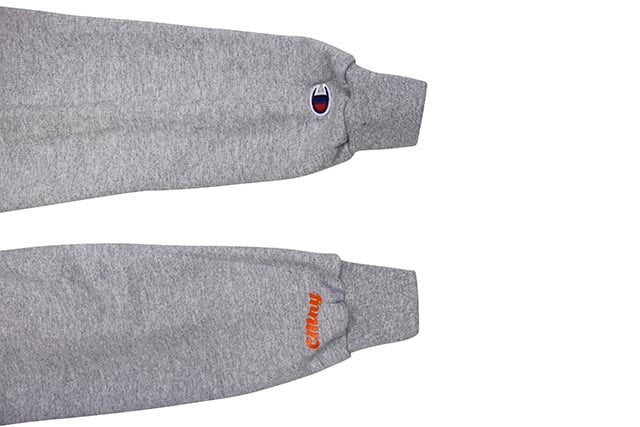 CLASSIC MATERIAL NY CONWAY COLAB "OMAR'S COMING" CHMPION HOODIE (GREY)