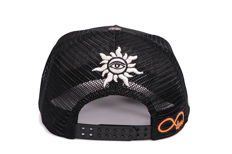 GODSPEED GS FOREVER TRUCKER HAT (GRADIENT BLACK)