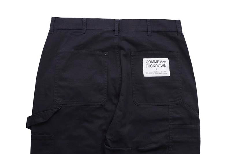 COMME DES FUCKDOWN PANT (CFABM01441:BLACK) 762424424