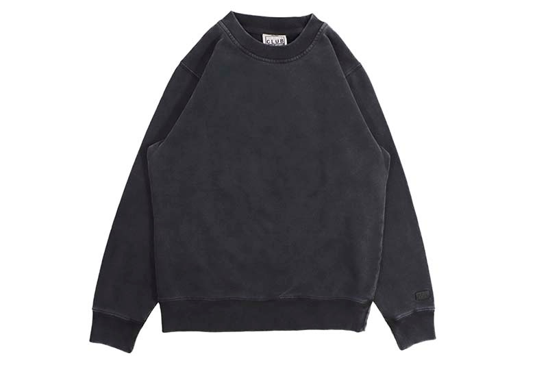 PRO CLUB HEAVYWEIGHT VINTAGE WASH CREWNECK (BLACK) 44PC0102