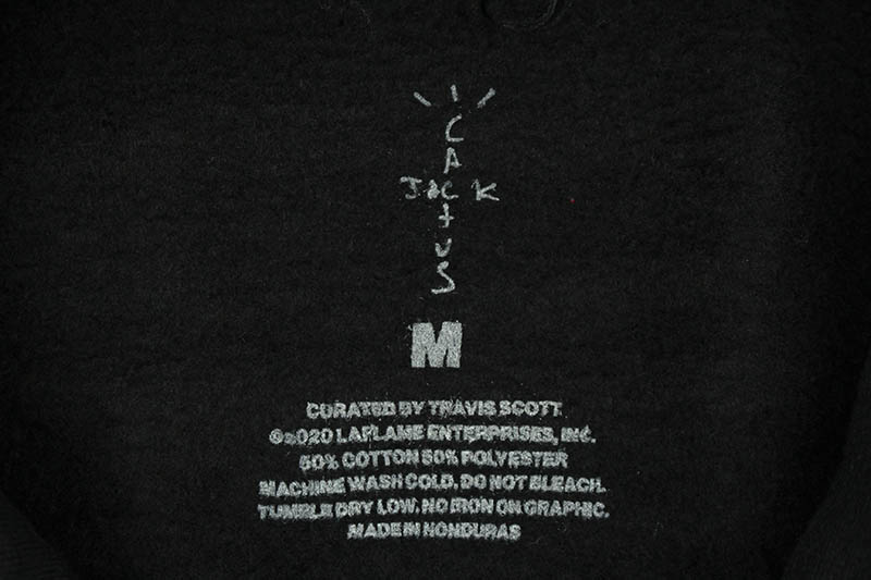 Travis Scott x McDonald's CPFM 4 CJ SCRIPT HOODIE (BLACK)