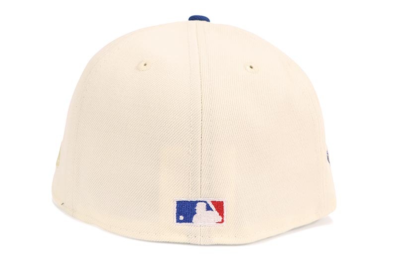 NEW ERA LOS ANGELES DODGERS 59FIFTY FITTED CAP (40TH ANNIVERSARY SIDE PATCH/GREY UNDER VISOR/CHROME LT ROYAL) 14693479