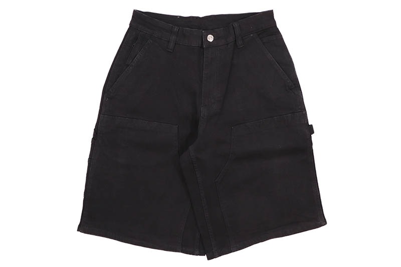 PRO CLUB HEAVYWEIGHT DOUBLE KNEE CARPENTER SHORT (BLACK) 52PC0602