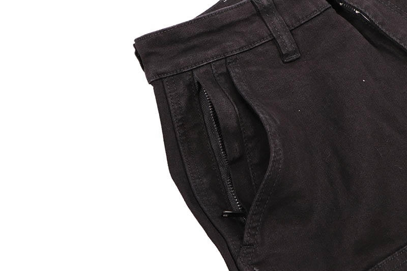 PRO CLUB HEAVYWEIGHT DOUBLE KNEE CARPENTER SHORT (BLACK) 52PC0602