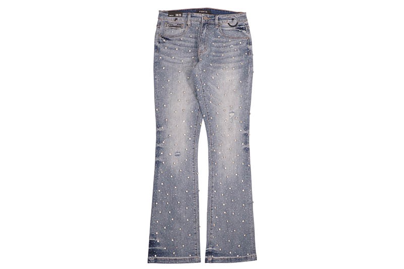 PUBLIK DENIM FLARE FIT JEAN (KD2577:BLUE)