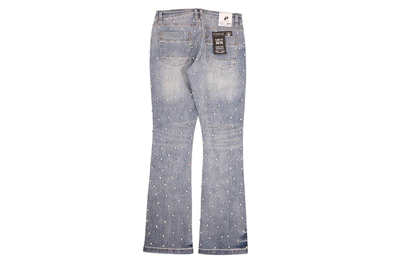 PUBLIK DENIM FLARE FIT JEAN (KD2577:BLUE) | Brand,OTR,その他の