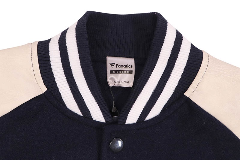 FANATICS NEW YORK YANKEES MLB STANDARD LOGO PU MELTON JACKET