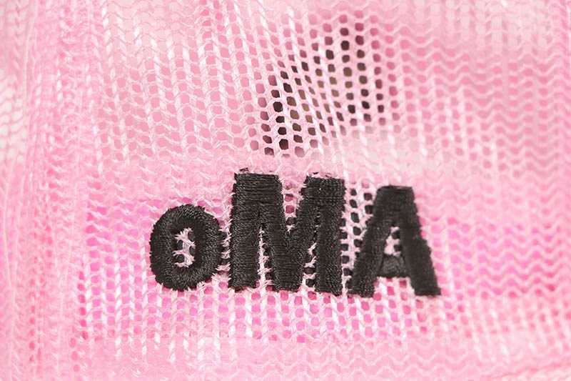 oMA STUDIOS NY TRUCKER HAT (PINK)