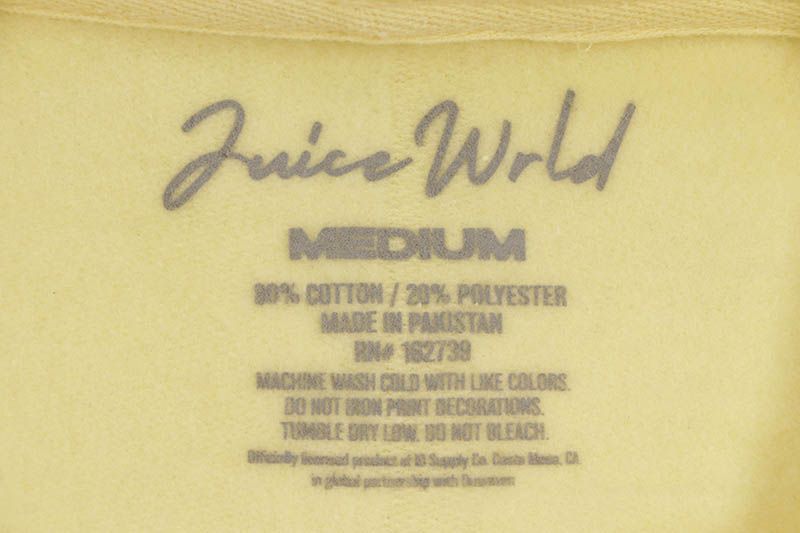 JUICE WRLD STATUE HOODIE (LT. YELLOW)